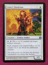 Magic The Gathering MORNINGTIDE CENN'S TACTICIAN single white card MTG