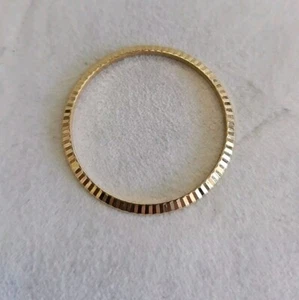 Genuine Rolex Gold Fluted Bezel 18k Yellow Gold 36mm Datejust II - Picture 1 of 7