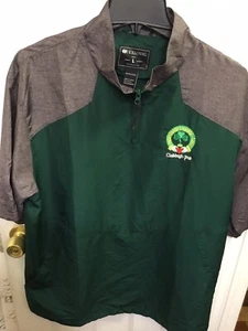 Holloway men's Short Sleeve Wicks Moisture  Claddagh Pub Shirt. Sz L - Picture 1 of 9