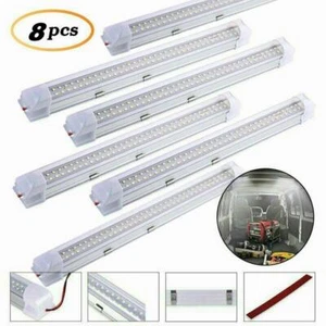 8X Tiras LED Tubo de luz 72LEDs Coche Furgoneta VOLT Barra de barra Barra de luz 12V 24V - Imagen 1 de 11