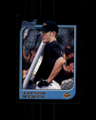 1997 Bowman #433 Jayson Werth RC (ref 164565) - Image 1 of 2
