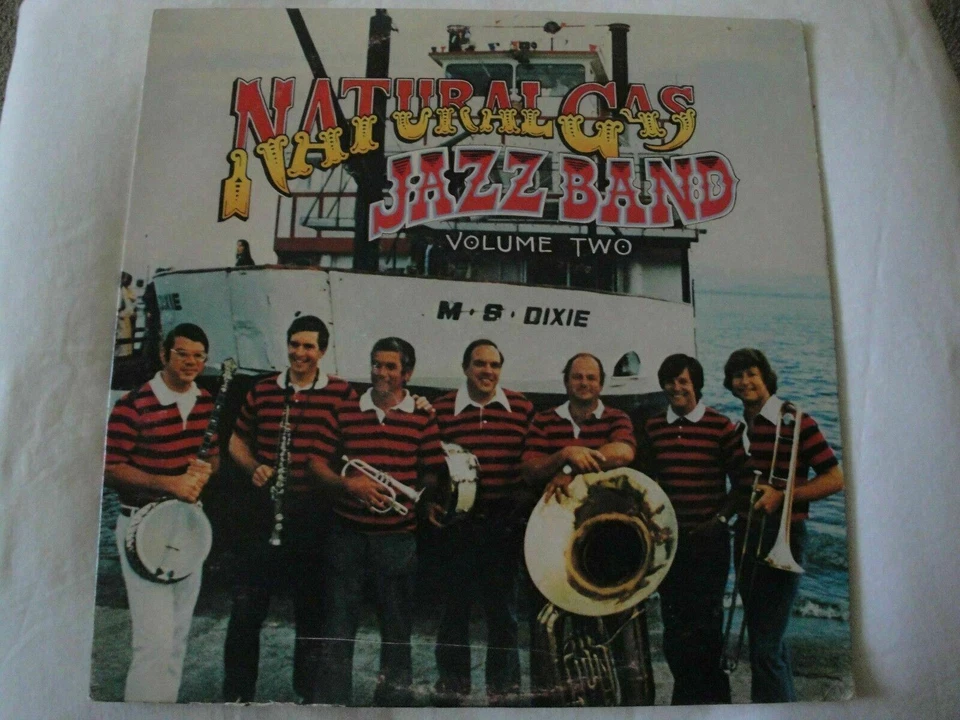 Natural Gas Jazz Band Volume Two 1977 KQ142 Vinyl Lp Record Album EX - Image 1 of 4