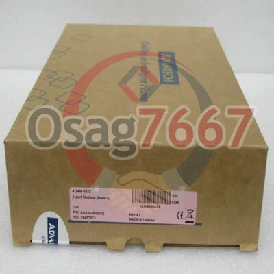 ONE  Advantech ADAM-4572 1 Port Modbus serial to Ethernet network server New - Image 1 of 2