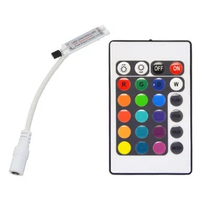 Led Strip 2A 3A Power Adapter Remote Controller IR 24Key 44Key For SMD 5050 3528 - Picture 1 of 9
