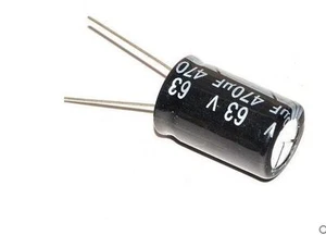 (2PCS) 470uF-63V Condensateur (Lot De 2) 470UF 63V '' GB Company SINCE1983 Nikko - Picture 1 of 1