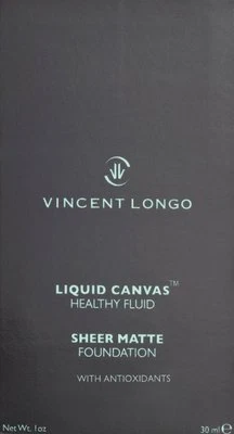 Vincent Longo Liquid Canvas Healthy Fluid Sheer Matte Foundation - Golden Sienna - Image 1 of 2