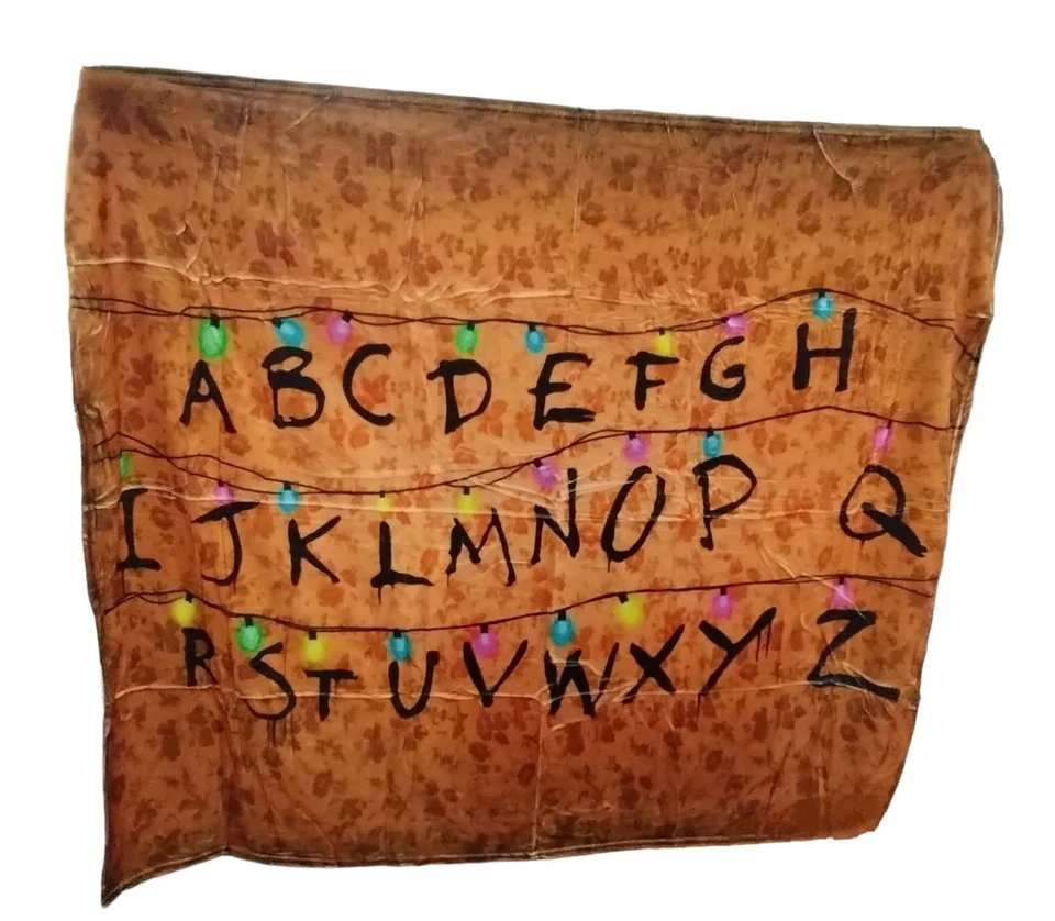 Stranger Things Lights Fleece Throw Blanket 50x40 - Image 1 of 1