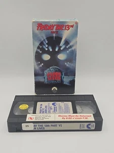 Friday the 13th - Part 6: Jason Lives (VHS, 1994) Horror Suspense Tested - Picture 1 of 12