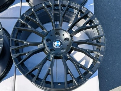 4 20" Rims Black 5X112 Wheels Fits: 2019+ BMW X3 X3M X4 X4M X5 X5M X6 X6M X7 Foto 1 de 4