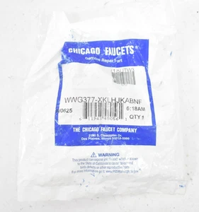 Chicago Faucets 377-XKLHJKABNF LH Ceramic Cartridge 5UTW3 Genuine OEM 1/4 Turn - Picture 1 of 4