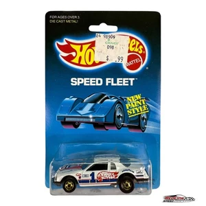 🔥🔥🔥 Hot Wheels Blackwalls Speed Fleet White Thunderburner #5139 H31🔥🔥 - Imagen 1 de 8