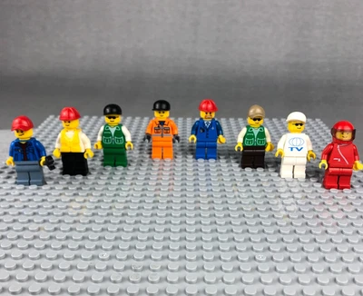 LEGO CLASSIC TOWN CITY минифигурки смешанный лот транспорт профессии мужчин - Изображение 1 из 4