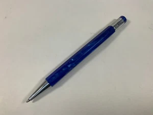 ACME Studio "#2" (number two) Rare Blue Acrylic Prototype Ballpoint Pen NEW - Picture 1 of 4