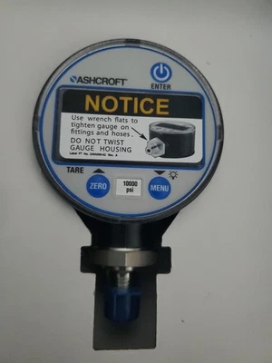 NEW **GENUINE** Ashcroft 68334-31 Digital Pressure Gauge w/Backlight 0-10000 psi - Image 1 of 3