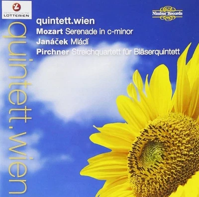 Wolfgang Amadeus Moza Mozart: Serenade in C-minor/Janácek: Mládi/Pirchner:. (CD) - Bild 1 von 2