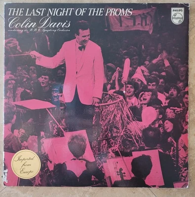 THE LAST NIGHT OF THE PROMS VINYL LP 6502 00 BBC SYMPHONY /COLIN DAVIS Holland Foto 1 de 2