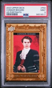 2023-24 Upper Deck Series 2 CONNOR BEDARD UD Portraits Rookie PSA 9 MINT #P60 - Picture 1 of 2