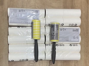 IKEA BASTIS X2 Lint Fluff Roller & X24 ricariche vestiti depilatore animali domestici - Foto 1 di 2