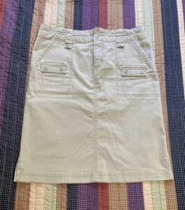 Women’s Tan Columbia Cargo Skirt, Size 6 - Picture 1 of 10