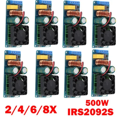 IRS2092S 500W Mono Channel Digital Amplifier Class D HIFI Power Amp Boards NEW - Image 1 of 4