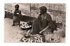 Senegal, Africa, Maure Woman With Her Mangoes At A Market, Real Photo Pc 1930'S