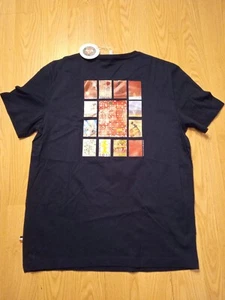 Roland Garros Paris Blue T Shirt Mens Large Collage Tennis T Shirt 2019 NWT - Picture 1 of 8