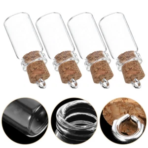50Pcs 1.5ml Mini Glass Jars DIY Wish Bottles For Message Weddings Wish Party - Picture 1 of 12