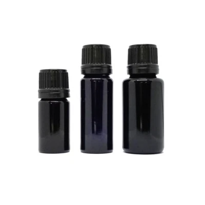 Miron Violet Glass Bottles with Euro Dropper Cap essential oil dropper bottle