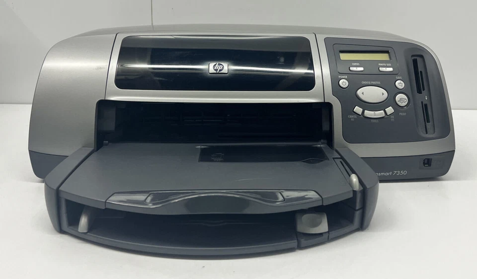 HP Photosmart 7350 A4 Colour Inkjet Printer Q1603A - Image 1 of 4