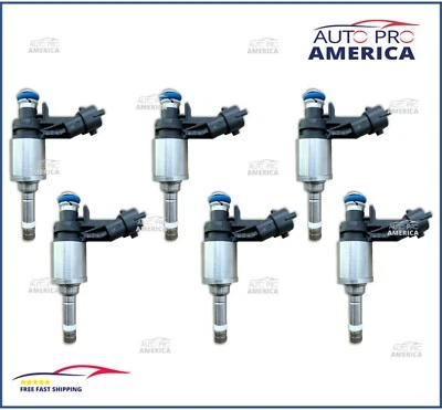 Juego de 6 inyectores de combustible para Ford Explorer 2011-2019 Lincoln MKS MKT 3,5 L CM5248 Foto 1 de 3