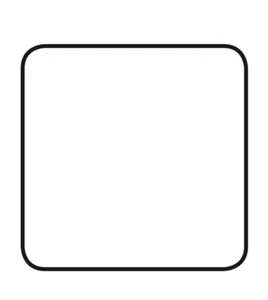 Armazón De Pantalla Cuadrada 25 Cm - Imagen 1 de 2