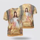 Christ Jesus Is My Savior 3D All Over Print T-Shirt- Gift For God Lover
