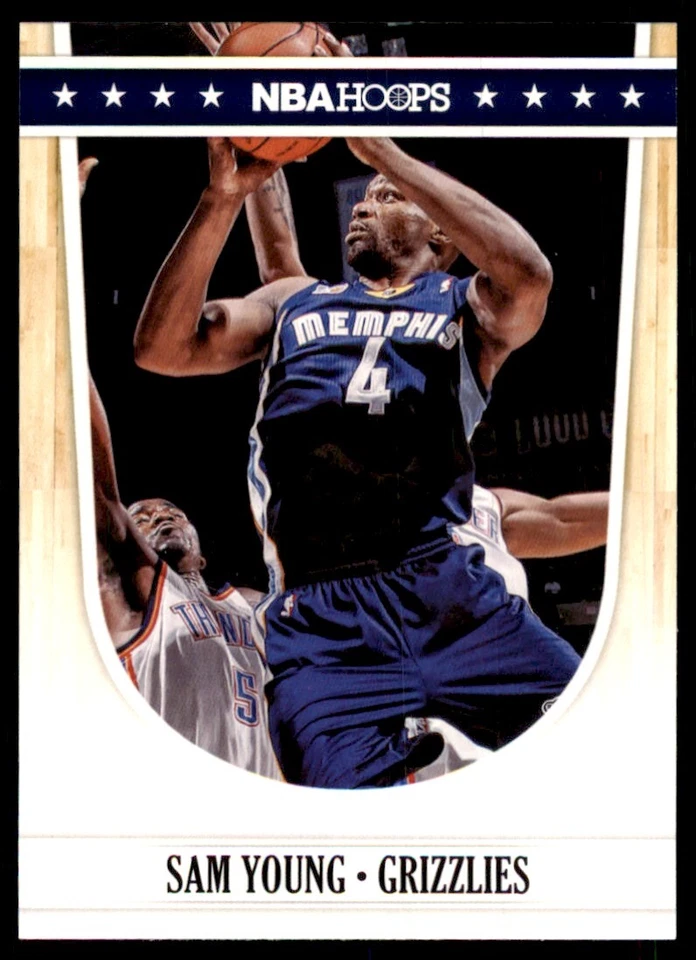 2011-12 NBA Hoops. Sam Young Memphis Grizzlies #112 - Image 1 of 2