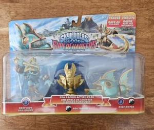 Skylanders Supercharger Sea Racing Action Pack Gill Grunt Sea Trophy Reef Ripper - Picture 1 of 6