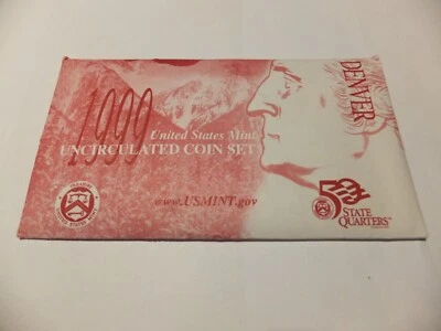 Uncirculated 1999 - 2003 US Mint sets from Denver Mint 4 full sets lot - Image 1 of 4