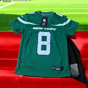Aaron Rodgers YOUTH KIDS Authentic Nike Jets Jersey NWT $90 VERSION - Picture 1 of 3