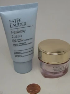 2 ESTEE LAUDER PERFECTAMENTE LIMPIA + LIFTING DE RESISTENCIA REAFIRMANTE ESCULPIR CARA CUELLO CREMA - Imagen 1 de 1