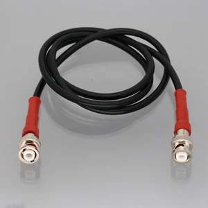 HT/MHV 3000V 3KV High Voltage connector plug Male to Male RG58 cable 1~16FT - Picture 1 of 3