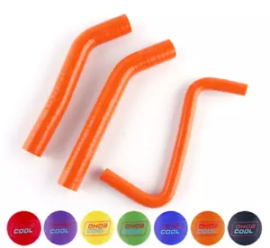 Fits Honda TRX450R TRX450 TRX 450R 2006-2018 Orange Silicone Radiator Hose Kit - Picture 1 of 6