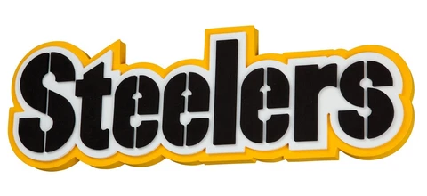 NEW - Pittsburgh Steelers Football Club Foam Magnet Cover