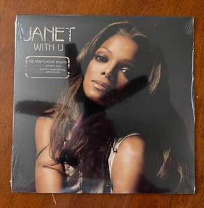 Janet Jackson - With U (2007) 12" LP Single Vinyl - Factory Sealed, Mint - Picture 1 of 2