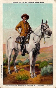 Lookout Mountain Colorado • Buffalo Bill & Favorite Horse Isham • Lino '49 STAGNO - Foto 1 di 2
