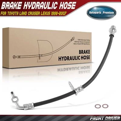Гидравлический шланг переднего левого тормоза для Toyota Land Cruiser Lexus 1998-2007 V8 4,7 л - Изображение 1 из 4