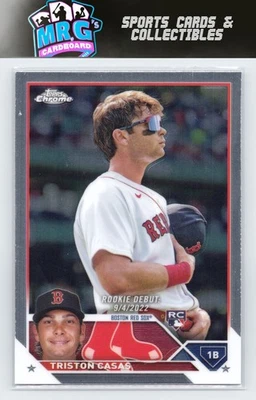 2023 Topps Chrome Update #USC125 Triston Casas - Image 1 of 2