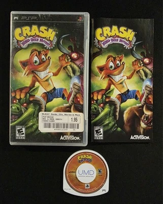 Crash Mind Over Mutant (Sony PlayStation PSP 2008) CIB Complete w/ Manual Tested - Image 1 of 4