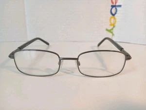 Moderne optische JAZZ Gunmetal Rechteckig Vollrand Brille 54-18-145 - Bild 1 von 8