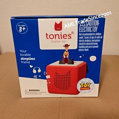 Nuevo Tonies Disney Pixar Toy Story Toniebox Starter Set Foto 1 de 3