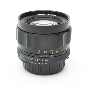 Voigtlander NOKTON 58mm F/1.4 SL II N (for Nikon F mount) -Near Mint- #389 - Picture 1 of 12