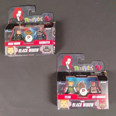 🔥 Minimates New Marvel Black Widow  Walgreens Exclusive set of 4 figures NIB 🔥 - Image 1 of 4