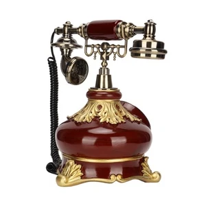 Antique Telephone Classic European Retro Digital Vintage Telephone With LCD D CB - Afbeelding 1 van 22